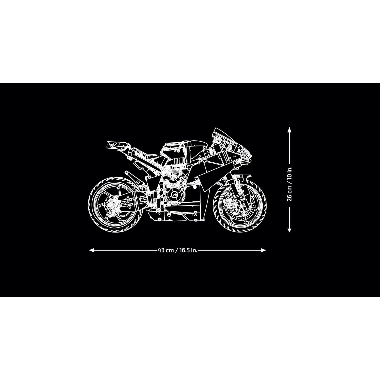 Buy Lego,LEGO® Technic™ Ducati Panigale V4 S Motorcycle (42202) – Adult Display Model Kit - Gadcet UK | UK | London | Scotland | Wales| Near Me | Cheap | Pay In 3 | Toys